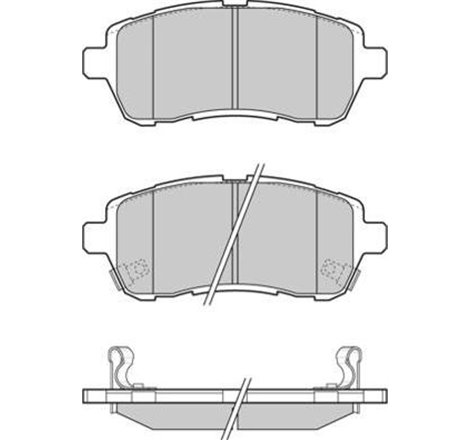 Set placute frana,frana disc - Suzuki-55810-52R51-000