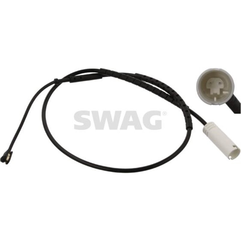 Senzor de avertizare,uzura placute de frana - Swag-11 93 6571
