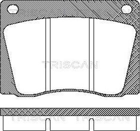 Set placute frana,frana disc - Textar-2002701