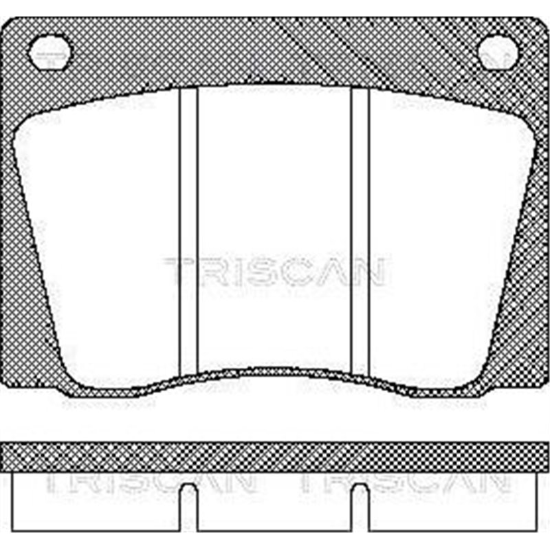 Set placute frana,frana disc - Textar-2002701