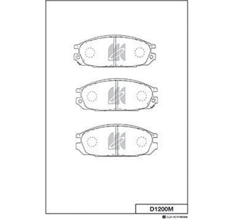 Set placute frana Spate NISSAN PATROL GR IV. VANETTE 1.5-4.2D 01.86- - Textar-2009801