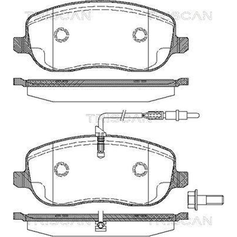 Set placute frana Fata CITROEN C8. JUMPY I. FIAT SCUDO. ULYSSE. LANCIA PHEDRA. PEUGEOT 807. EXPERT 1.6-2.2D 10.95- - Textar-2026