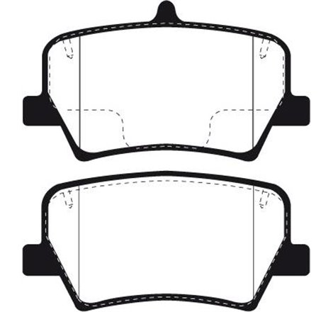 Set placute frana Spate cu suruburi de ghidare a etrierului de frana. VOLVO XC40 1.5-Electric 10.17- - Textar-2051001