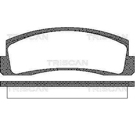 Set placute frana fata STADA NADESCHDA. NIVA 1.6-1.9D 12.76- - Textar-2066001