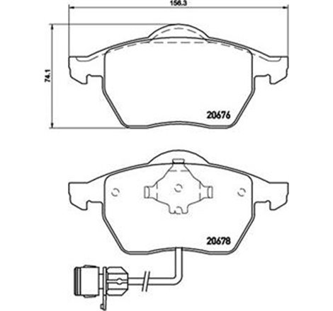 Set placute frana Fata AUDI 100 C4. A6 C4 1.8-2.8 12.90-12.97 - Textar-2067602