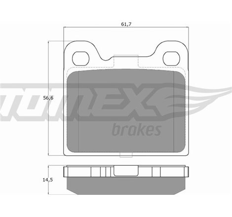 Set placute frana Spate VOLVO 140. 240. 260. 740. 760. 780. 850. 940. 940 II. 960. 960 II. C70 I. S70. V70 I. BMW 5 E12. FERRARI