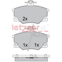 Set placute frana Fata ABARTH RITMO. ALFA ROMEO 145. 146. 155. SPIDER. DACIA NOVA. FIAT ARGENTA. BARCHETTA. BRAVO I. PANDA. PAND
