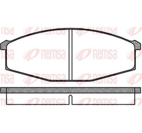Set placute frana Fata NISSAN PATROL GR IV. PATROL III-1. PATROL III-2 2.8-4.2D 11.79-02.98 - Textar-2086301