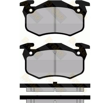 Set placute frana Spate CITROEN SAXO. XSARA. XSARA-HATCHBACK. XSARA-KOMBI. ZX. PEUGEOT 106 II. 205 I. 205 II. 205-HATCHBACK. 206