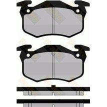 Set placute frana Spate CITROEN SAXO. XSARA. XSARA-HATCHBACK. XSARA-KOMBI. ZX. PEUGEOT 106 II. 205 I. 205 II. 205-HATCHBACK. 206