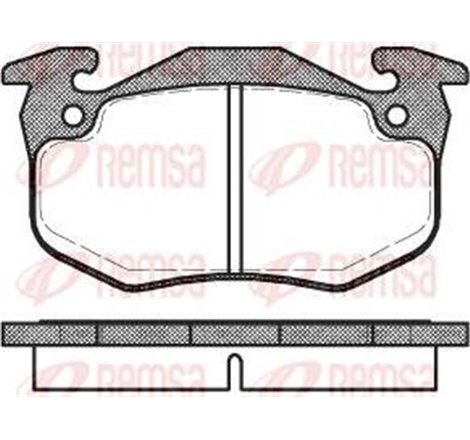 Set placute frana fata DRENAULT CLIO I. RAPID-MINIVAN. SUPER 5. TWINGO I. TWINGO I-HATCHBACK 1.0-1.1-1.2 10.84-06.07 - Textar-21