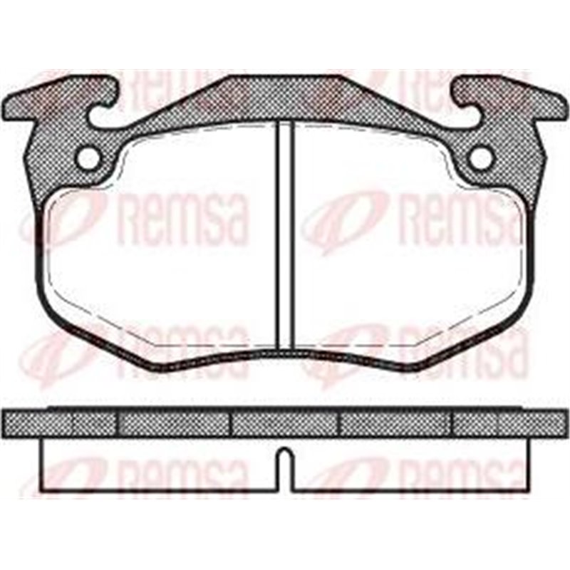 Set placute frana fata DRENAULT CLIO I. RAPID-MINIVAN. SUPER 5. TWINGO I. TWINGO I-HATCHBACK 1.0-1.1-1.2 10.84-06.07 - Textar-21