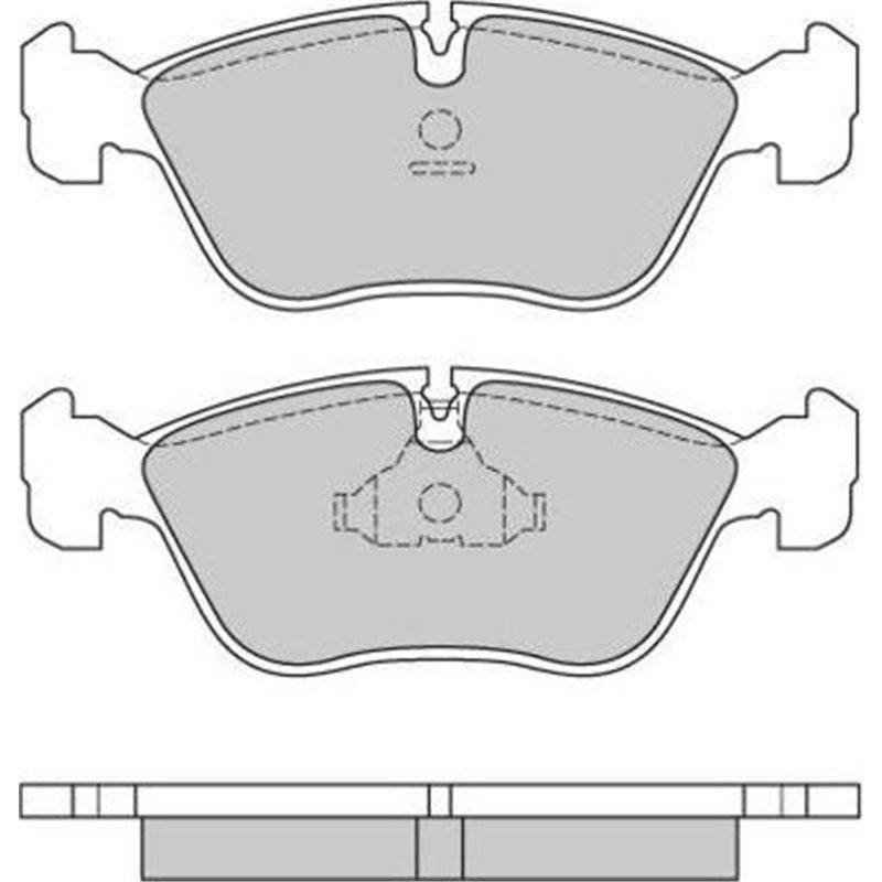 Set placute frana Fata VOLVO 850. C70 I. S70. V70 I. XC70 I 2.0-2.5D 06.91-10.05 - Textar-2127304