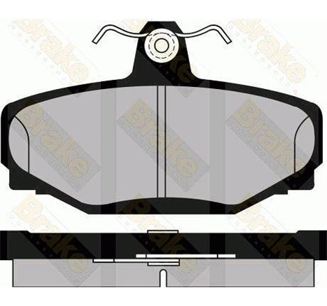 Set placute frana Spate VOLVO 740. 760. 780. 850. 940. 940 II. 960. 960 II. S70. S90 I. V70 I. V90 I. XC70 I 2.0-2.9 08.81-09.02