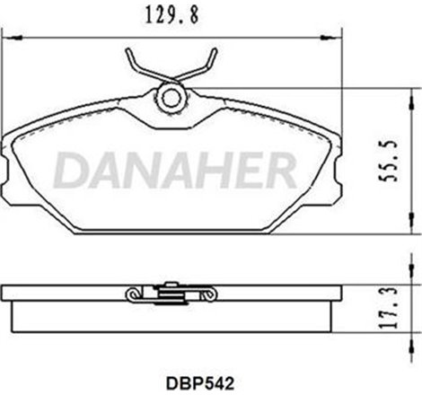 Set placute frana Fata DAEWOO LUBLIN II. RENAULT 25. ESPACE II. LAGUNA I. MEGANE I. MEGANE I CLASSIC. MEGANE I COACH. MEGANE SCÉ