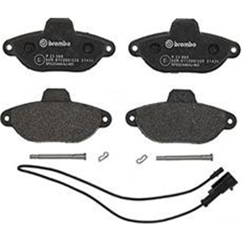 Set placute frana Fata FIAT PANDA. PUNTO. SEICENTO-600. FORD KA. LANCIA Y. ZASTAVA 10 0.9-1.7D 09.93- - Textar-2143603