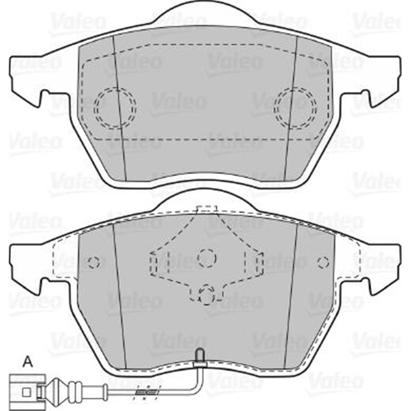 Set placute frana Fata VOLVO 850. C70 I. S70. V70 I. XC70 I 2.0-2.5D 06.91-10.05 - Textar-2149201