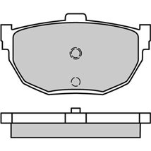 Set placute frana Spate HYUNDAI COUPE I. COUPE II. ELANTRA III. GETZ. LANTRA I. LANTRA II. TIBURON. KIA CERATO I. NISSAN BLUEBIR