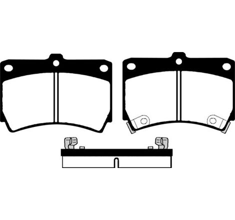 Set placute frana Fata KIA AVELLA. RIO I. MAZDA 121 II. 323 C IV. 323 C V. 323 F IV. 323 F V. 323 P V. 323 S IV. 323 S V. DEMIO 