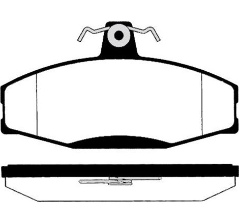 Set placute frana Fata SKODA FAVORIT. FAVORIT FORMAN. FAVORIT-KOMBI. FELICIA CUBE. FELICIA I. FELICIA II. VW CADDY II 1.3-1.6-1.