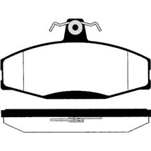 Set placute frana Fata SKODA FAVORIT. FAVORIT FORMAN. FAVORIT-KOMBI. FELICIA CUBE. FELICIA I. FELICIA II. VW CADDY II 1.3-1.6-1.