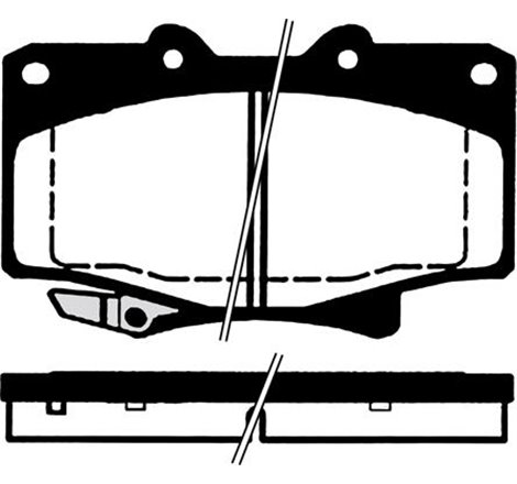 Set placute frana Fata TOYOTA LAND CRUISER. LAND CRUISER 80 4.0-4.2D-4.5 01.90-08.01 - Textar-2177501