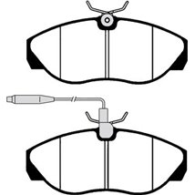 Set placute frana Fata CITROEN JUMPER I. FIAT DUCATO. PEUGEOT BOXER 1.9D-2.8D 02.94-04.02 - Textar-2179701