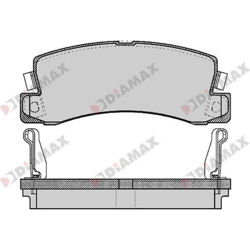 Set placute frana Spate BMW 3 E21. GEO STORM. LEXUS ES. RX. TOYOTA AVENSIS. CALDINA. CAMRY. CARINA E VI. CARINA V. CELICA. COROL