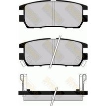 Set placute frana Spate MITSUBISHI DELICA-SPACE GEAR. L400. PAJERO CLASSIC. PAJERO I. PAJERO II 2.0-3.5 11.89- - Textar-2184002