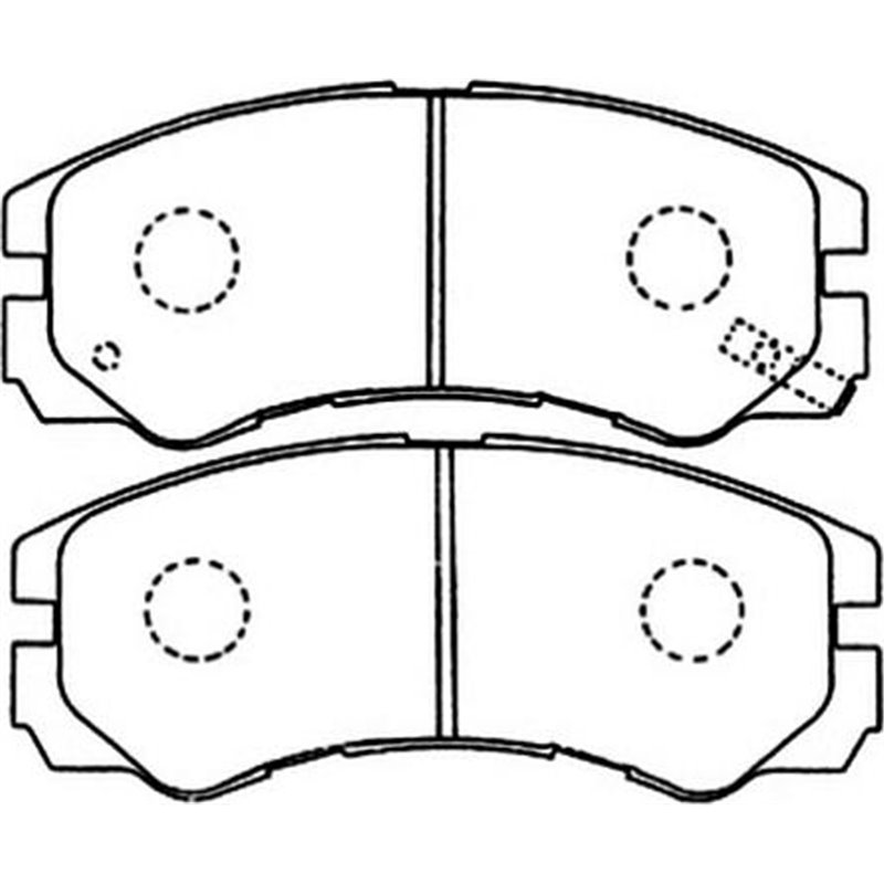 Set placute frana Fata ISUZU RODEO. TROOPER II. TROOPER III. OPEL FRONTERA A. FRONTERA A SPORT. FRONTERA B. MONTEREY A. MONTEREY