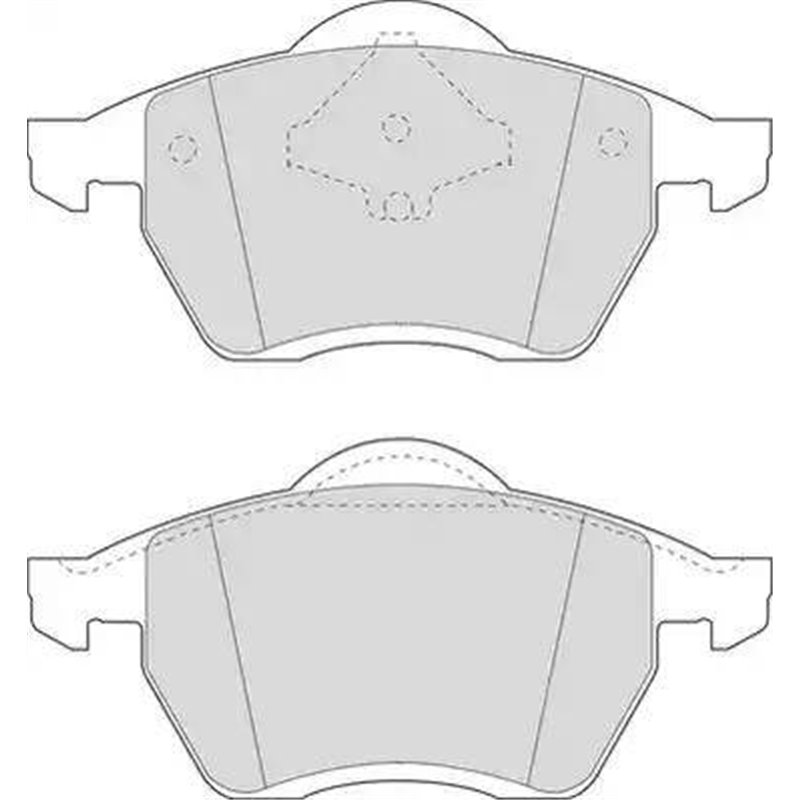 Set placute frana Fata FORD GALAXY I. GALAXY MK I. SEAT ALHAMBRA. VW SHARAN 1.8-2.8 03.95-03.10 - Textar-2184802