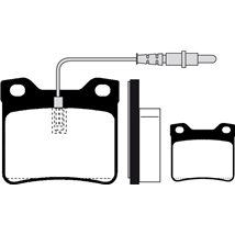 Set placute frana Spate MERCEDES V 638-2. VITO W638. AUDI 80 B2. PEUGEOT 406. 605 1.8-3.0 02.86-10.04 - Textar-2190403