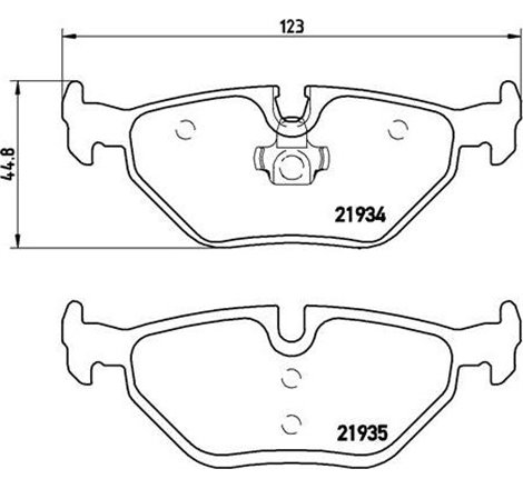 Set placute frana Spate MG MG X-POWER. SAAB 9-5 1.9D-5.0 09.97-12.09 - Textar-2193404