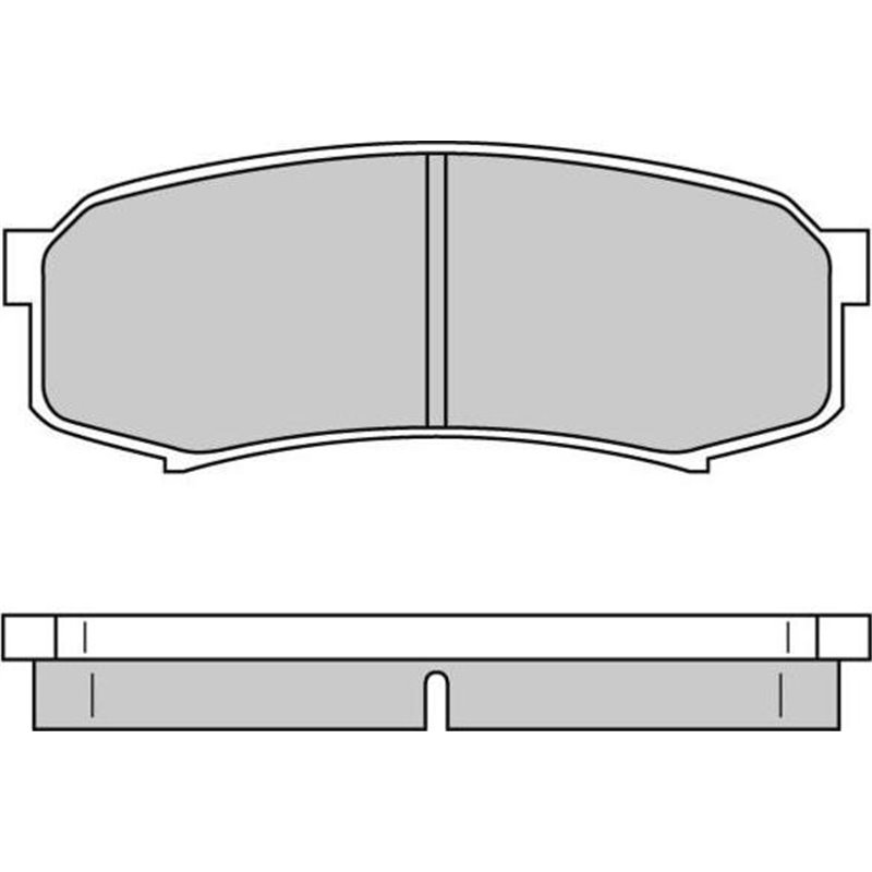 Set placute frana spate STEXUS GX. MITSUBISHI PAJERO IV. PAJERO SPORT II. TOYOTA 4 RUNNER IV. 4 RUNNER V. FJ CRUISER. FORTUNER. 