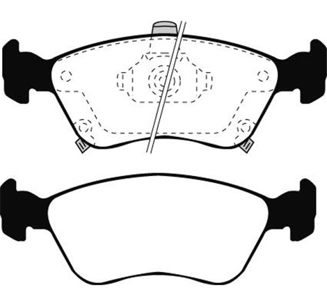Set placute frana Fata TOYOTA AVENSIS 1.6-2.0D 09.97-02.03 - Textar-2197502
