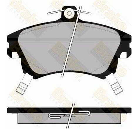 Set placute frana Fata VOLVO S40 I. V40. MITSUBISHI CARISMA. COLT CZC VI. COLT VI. SMART FORFOUR 1.3-2.0D 05.95-06.12 - Textar-2
