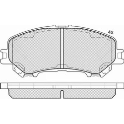Set placute frana Fata NISSAN QASHQAI II. X-TRAIL III. RENAULT KADJAR. KOLEOS II 1.2-2.0 11.13- - Textar-2206501