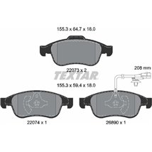 Set placute frana Fata MERCEDES CITAN TOURER W420. CITAN-MINIVAN W420. T MPV. RENAULT GRAND KANGOO III. KANGOO III. KANGOO III-M