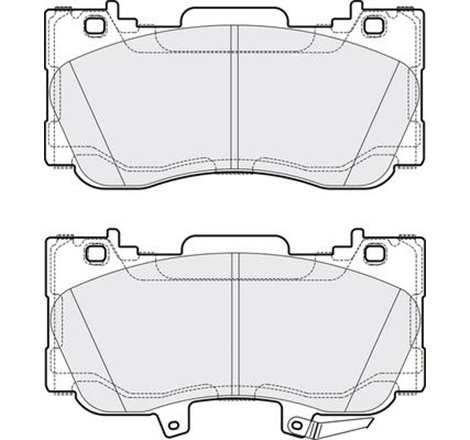 Set placute frana Fata FORD USA MUSTANG 2.3-5.2 02.14- - Textar-2235301