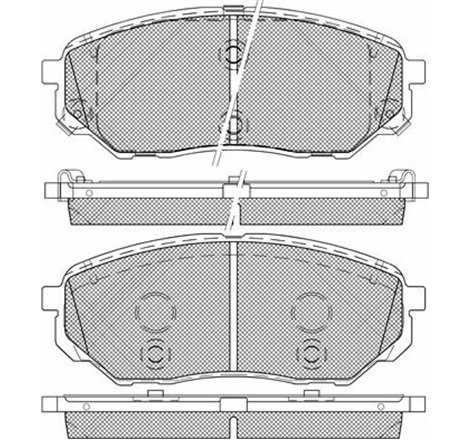 Set placute frana Fata HYUNDAI SANTA FE IV. SANTA FE IV-SUV. KIA SORENTO III 2.0D-3.5 01.15-12.20 - Textar-2237801