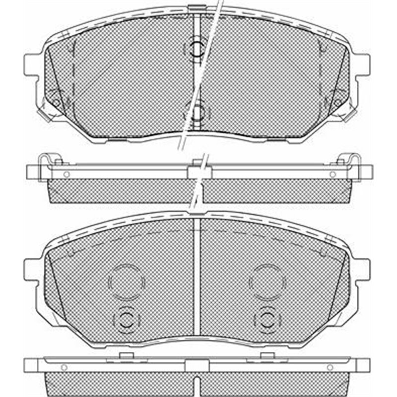 Set placute frana Fata HYUNDAI SANTA FE IV. SANTA FE IV-SUV. KIA SORENTO III 2.0D-3.5 01.15-12.20 - Textar-2237801