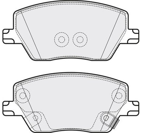 Set placute frana Fata  cu suruburi de ghidare a etrierului de frana. FIAT TIPO 1.0-1.6D 10.15- - Textar-2239701