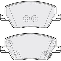 Set placute frana Fata  cu suruburi de ghidare a etrierului de frana. FIAT TIPO 1.0-1.6D 10.15- - Textar-2239701