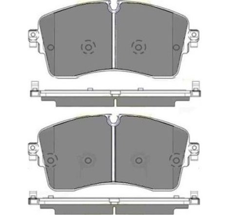 Set placute frana Fata cu suruburi de ghidare a etrierului de frana. JAGUAR E-PACE. LAND ROVER DEFENDER. DISCOVERY SPORT. DISCOV