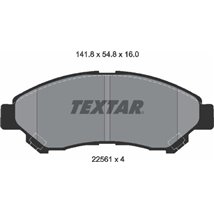 Set placute frana Fata DAIHATSU GRAN MAX. HIJET 1.5 10.07- - Textar-2256101