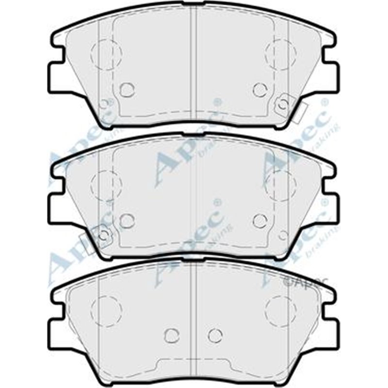 Set placute frana Fata SSANGYONG KORANDO. TIVOLI. TORRES. XLV 1.2-Electric 03.15- - Textar-2259001