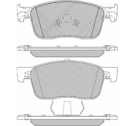Set placute frana Fata CITROEN JUMPY III. SPACETOURER. FIAT SCUDO. ULYSSE. OPEL VIVARO C. ZAFIRA LIFE. PEUGEOT EXPERT. TRAVELLER