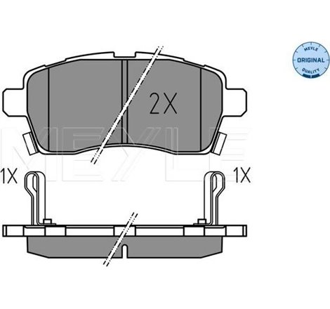 Set placute frana FataSUZUKI IGNIS III 1.2-1.2H 10.16- - Textar-2282401