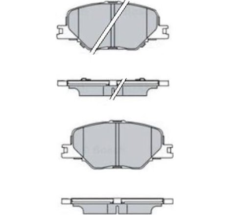 Set placute frana Fata OPEL INSIGNIA B. INSIGNIA B COUNTRY. INSIGNIA B GRAND SPORT 1.5-2.0D 03.17- - Textar-2283801