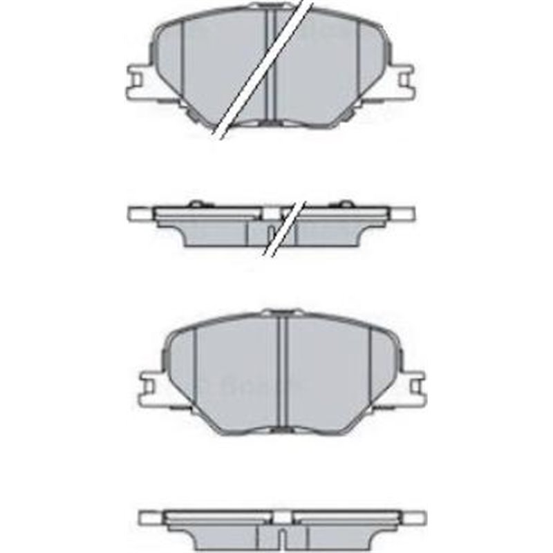 Set placute frana Fata OPEL INSIGNIA B. INSIGNIA B COUNTRY. INSIGNIA B GRAND SPORT 1.5-2.0D 03.17- - Textar-2283801